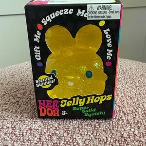 Nee Doh Jelly Hops Scented Bunny- YELLOW